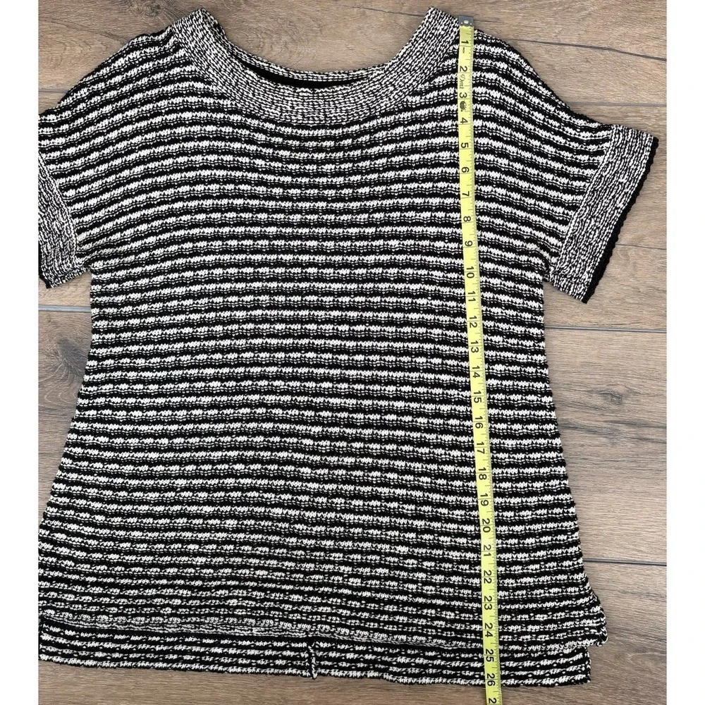 Anthropologie Field & Flower Greta Pullover Sweater Size Large Knit‎ Striped Top